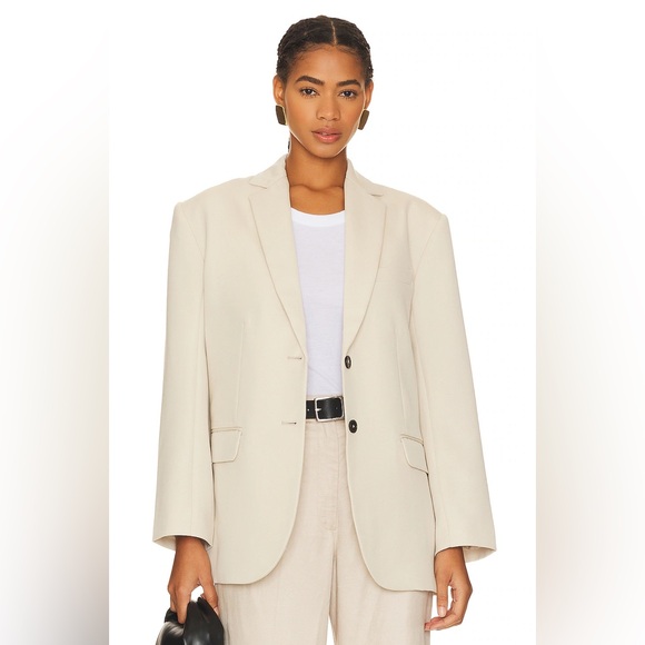 ANINE BING Wool Quinn Blazer - Picture 1 of 10
